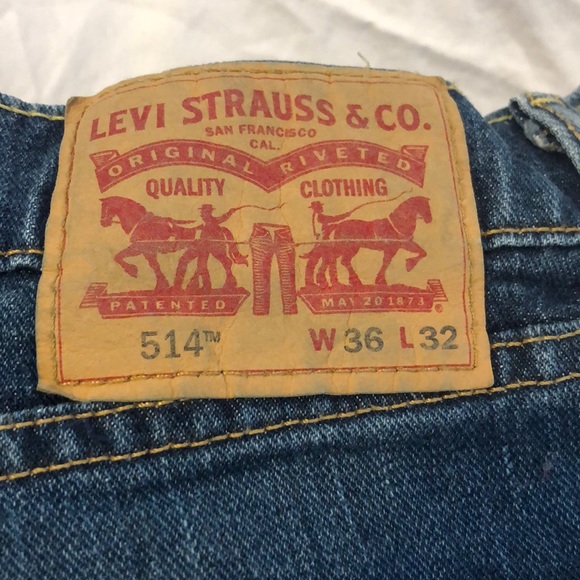 Men’s Levi’s Darkwash jeans - Picture 2 of 6